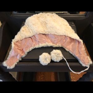 Vintage genuine kangaroo fur bonnet